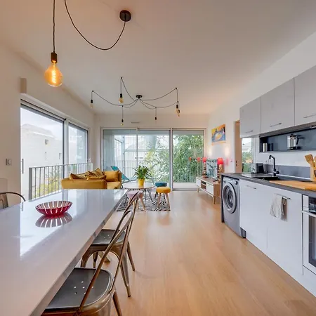 アパート Mdor Le Darwin - Terrasse Et Parking Prive ボルドー