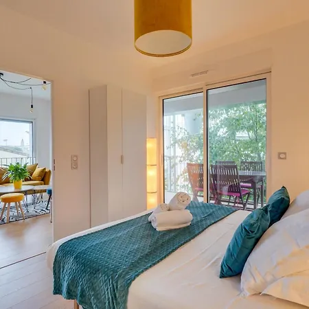 Mdor Le Darwin - Terrasse Et Parking Prive