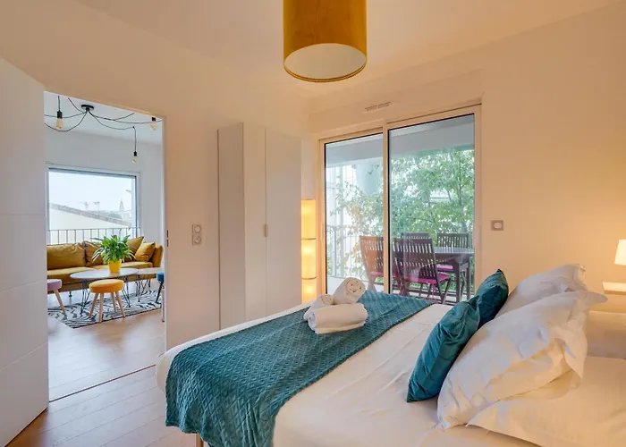 Mdor Le Darwin - Terrasse Et Parking Prive